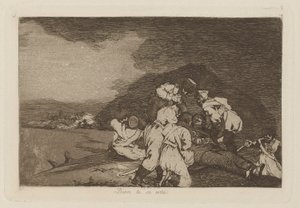 Bien te se est? (It Serves You Right), pl. 6 from the series Los desastres de la guerra (The Disasters of War) de Francisco de Goya