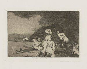 Bien te se est?. (It Serves You Right.), pl. 6 from the series Los desastres de la guerra (The Disasters of War) de Francisco de Goya