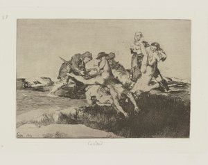Caridad. (Charity.), pl. 27 from the series Los desastres de la guerra (The Disasters of War) de Francisco de Goya