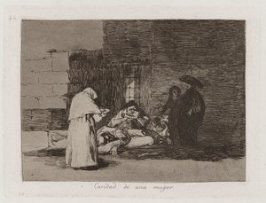 Caridad de una muger (A Woman