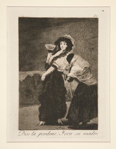 Dios la perdone: y era su madre (For Heaven de Francisco de Goya
