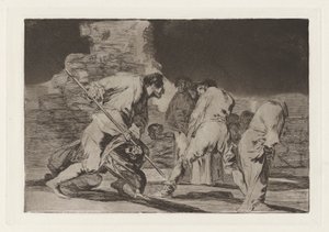 Disparate furioso (Furious Folly), también conocido como Hizonos dios y maravillamos nos (It Is Amazing and We Were Made by God), de la serie Los disparates (Los proverbios) de Francisco de Goya