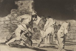 Disparates Los Proverbios, ca. 1816-23 publicado 1864 de Francisco de Goya