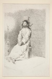 El agorratado (The Garroted Man) de Francisco de Goya