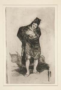 El embozado (The Cloaked Man) de Francisco de Goya