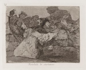 Farándula de charlatanes (Charlatans de Francisco de Goya