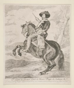 Gaspar de Guzmán, Conde Duque de Olivares de Francisco de Goya