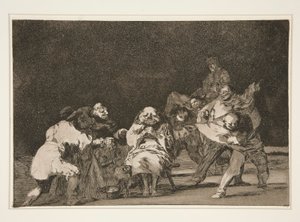 La Lealtad (Loyalty), pl. 17 from the series Los proverbios de Francisco de Goya