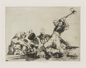Lo mismo (The Same), pl. 3 from the series Los desastres de la guerra (The Disasters of War) de Francisco de Goya