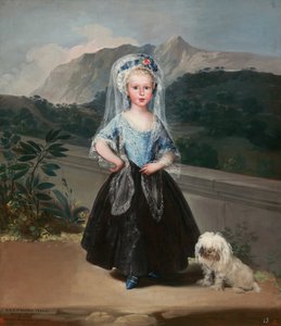 María Teresa de Borbón y Vallabriga, luego Condesa de Chinchón de Francisco de Goya