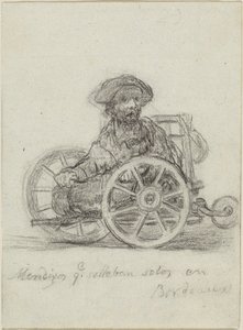Mendigos que se llevan solos en Burdeos de Francisco de Goya