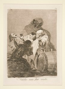 Nadie nos ha visto (No One Has Seen Us), pl. 79 from the series Los caprichos de Francisco de Goya