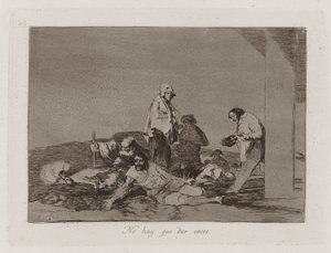 No hay que dar voces (It de Francisco de Goya