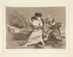 No quieren [sic] (Ellas Don de Francisco de Goya