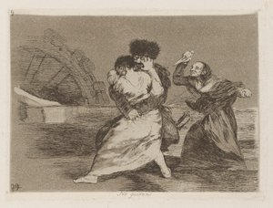 No quieren [sic] (Ellas no de Francisco de Goya