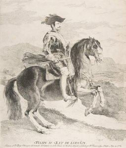 Felipe IV a Caballo, después de Velázquez de Francisco de Goya