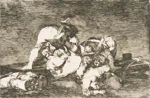 Placa 10 de Los Desastres de la Guerra: Tampoco..., 1810