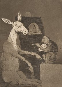 Placa 41 de Los Caprichos: Ni más ni menos de Francisco de Goya