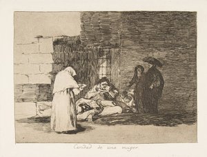 Placa 49 de Los Desastres de la Guerra: A ..., 1811-12 publicado 1863