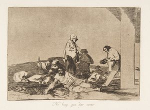 Placa 58 de Los Desastres de la Guerra: It..., 1811-12 publicado 1863 de Francisco de Goya