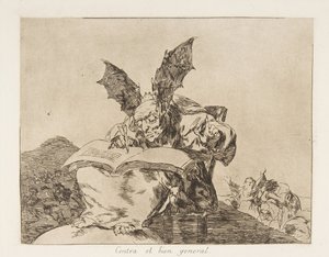Lámina 71 de Los desastres de la guerra de Francisco de Goya
