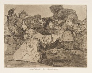 Placa 75 de Los desastres de la guerra..., después de 1814-15 publicado 1863 de Francisco de Goya