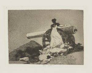 Que valor! (What Courage!), pl. 7 from the series Los desastres de la guerra (The Disasters of War) de Francisco de Goya