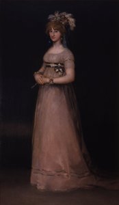 Retrato de María Luisa de Borbón y Vallabriga