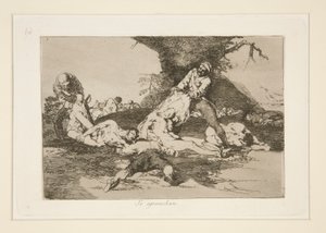 Se aprovechan (They Make Use of Them), pl. 16 from Los desastres de la guerra (The Disasters of War) de Francisco de Goya