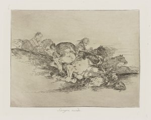 Siempre sucede. (It Always Happens.), pl. 8 from the series Los desastres de la guerra (The Disasters of War) de Francisco de Goya