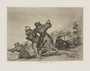 Tambien esto. (This Too.), pl. 43 from the series Los desastres de la guerra (The Disasters of War) de Francisco de Goya