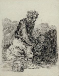 Están muriendo de Francisco de Goya