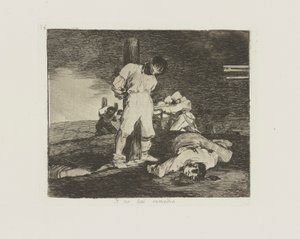 Y no hay remedio. (Y ahí de Francisco de Goya