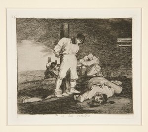 Y no hai [sic] remedio (Y allí de Francisco de Goya