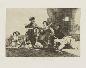 Ya no hay tiempo. (There Isn de Francisco de Goya