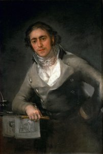 Retrato de un hombre Evaristo Pérez de Castro, ca. 1806 de Francisco Goya de