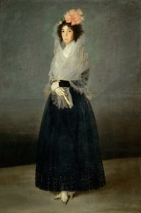 Retrato de la Condesa del Carpio, Marquesa de la Solana 1757-1795, ca. 1794