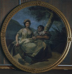 Alegoría de la agricultura, c.1805 de Francisco Jose de Goya y Lucientes