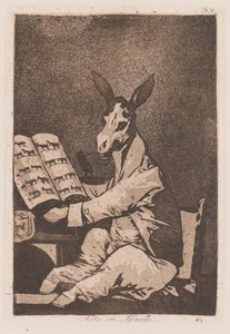 Hasta Su Abuelo, finales del siglo XVIII-principios del siglo XIX de Francisco de Goya