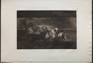 Corridas de toros: La muerte de Pepe Illo (3ª Composición) de Francisco de Goya