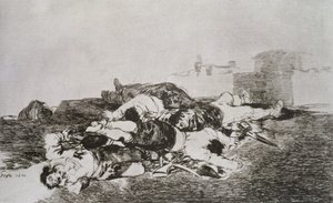 Aún peor, la placa 22 de "Los desastres de la guerra