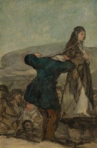 Ejecución de brujas de Francisco Jose de Goya y Lucientes