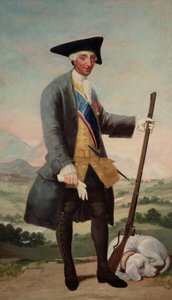 Rey Carlos III (1716-88) como cazador