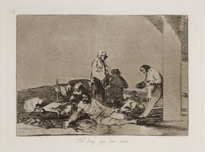 No hay que dar voces de Francisco Jose de Goya y Lucientes