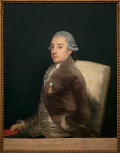 Retrato de Don Bernardo de Iriarte (1735-1814). Pintura de Francisco de Goya (1746-1828), óleo sobre lienzo de Francisco de Goya