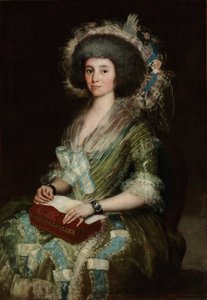 Retrato de Doña Manuela Camas, la esposa de Ceán Bermúdez