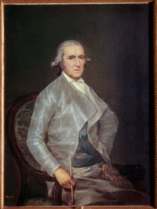 Retrato de Francisco Bayeu. Francisco Bayeu (1734-1795), pintor y cuñado del artista. Pintura de Francisco de Goya (1746-1795) 1795 Madrid, Museo del Prado