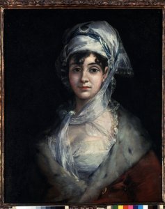 Retrato de la actriz Antonia Zarate