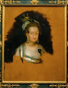Reina María Luisa de España ... (pintura sobre lienzo) de Francisco Jose de Goya y Lucientes
