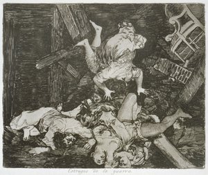 Los estragos de la guerra, placa 30 de 